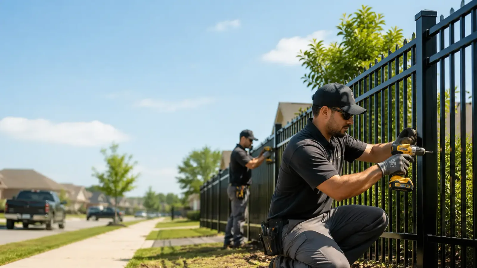 Metal Fence Installation in Schneider, IN
